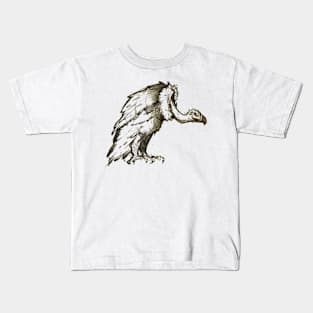 eagle  hawk falcon bald eagle birdie bird golden eagle heron golf raptor bird of prey Kids T-Shirt